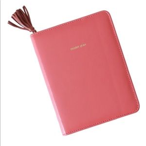 Leather notebook cover